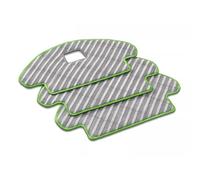 iRobot Pièces Authentiques Lingette de Nettoyage Lavable combinée Roomba (x3) - Réutilisable - Compatible Uniquement avec la série Combo - Gris et Vert
