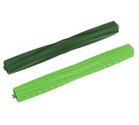 irobot Pièces Authentiques 1 Jeu de 2 extracteurs en Caoutchouc Multi-Surfaces de Rechange - 1x Gris Clair + 1x Vert foncé - Compatible avec Roomba Série s