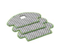 iRobot Pièces Authentiques Lingette de Nettoyage Lavable combinée Roomba (x3) - Réutilisable - Compatible Uniquement avec la série Combo - Gris et Vert