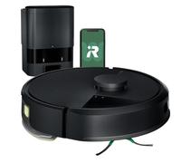 iRobot Roomba 105 Combo+AutoEmpty Dock - Robot Aspirateur Laveur 2en1 - Aspiration de 7KPa - Navigation LiDAR - Détection des Tapis - Zones de Nettoyage et d'Évitement - 4 Niveaux d'Aspiration - Noir