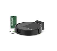 iRobot Roomba 115 Combo - Robot Aspirateur Laveur 2en1 - Puissance d'Aspiration de 15KPa - Brosse latérale Extensible - Lingette de Lavage déportée - Navigation LiDAR - Noir