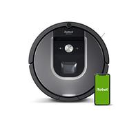 iRobot Roomba 960, aspirateur Robot avec Forte Puissance d'aspiration, 2 brosses Anti-emmêlement, idéal pour Animaux, capteurs de poussière, Parfait sur Tapis et sols, connecté, programmable Via app