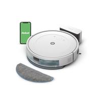 iRobot Roomba Combo Essential (Y0112) - Robot Aspirateur et Laveur Connecté - Efficace et Puissant - Système de Nettoyage en 4 étapes -3 Niveaux d'aspiration - Programmable Via Application ou Voix