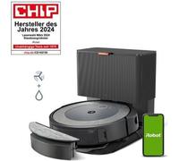 iRobot Roomba Combo i5+ (i5578) Clean Base Robot aspirateur avec fonction balayage + station d'aspiration, contrôle par application