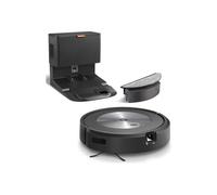 iRobot Aspirateur robot et laveur 2-en-1 Roomba Combo j5+ Noir et Argent G