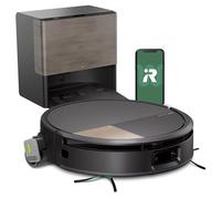 iRobot Roomba Max 705 Combo + AutoWash Base, PowerSpin Mop Roller, Roller Protection, Two Brushes, Automatic Emptying, Hot Air Drying Roller, Prevents Objects, LiDAR, White