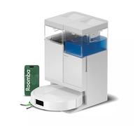 iRobot Roomba Plus 515 Combo Robot+AutoWash- 22KPa -Base Multifonction - Lavage à 75°C - séchage des lingettes à 45°C - LiDAR Clearview - 75 Jours d'autovidage - Blanc