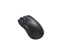 iRocks IRM31R Souris de jeu légère sans fil avec rétroéclairage RVB, connexion trimode, commutateurs de souris Kailh GM8.0, capteur optique PixArt PAW3395, résolution jusqu'à 26 000 DPI - Noir