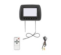IROEJT Moniteur d'appui-tête Universel pour Voiture, écran TFT LED 7 Pouces, entrée AV, Installation Facile pour Les Voyages，708BK(1PCS)