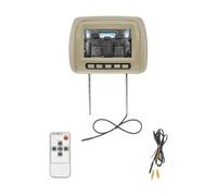 IROEJT Moniteur d'appui-tête Universel pour Voiture, écran TFT LED 7 Pouces, entrée AV, Installation Facile pour Les Voyages，708BE(1pcs)