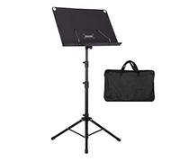 IROEJT Pupitres à Musique réglables en Hauteur, Supports de partitions en métal à Double Usage avec Pied de Microphone et pupitre de Livre Portable