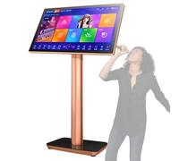 IROEJT Système de karaoké avec écran Tactile 19,5/22 Pouces, 27 Langues, Lecteur karaoké avec Mode Musical Ajustable, 22 Pouces - 3 to，22inch 4TB