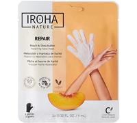 Iroha Nature Masque mains réparateur Pêche 2 x 9 ml