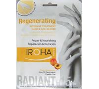 Iroha Lot De 4 Masques Régénérantsà La Pêche Pour Les Mains Format Gants