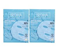 IROHA Masque Facial en Tissu Anti-Imperfections Masque(S) Pour Le Visage 2x20 ml