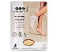 IROHA nature Argan et Macadamia masque pieds nourissant