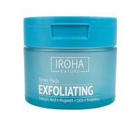 IROHA NATURE - Boucliers toniques Gommages anti-imperfections Acide salicylique et probiotiques | Tendance de l'acné Tonique du visage | Exfolie, améliore la texture et réduit les grains | 50 disques