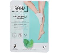 Iroha Nature Cooling Effect - Masque Pieds Hydratant et Rafraîchissant Chaussettes 18 ml