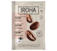 IROHA NATURE - Patch pour les yeux à la caféine | Caféine anti-fatigue pour sacs et cernes | Vitamine C + Acide hyaluronique | K-Beauty, Cosmétiques coréens, Vegan