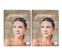 IROHA NATURE Masque en feuille raffermissant et anti-âge au Bakuchiol Masque(S) Pour Le Visage 2x23 ml