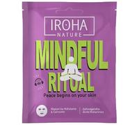 Iroha Nature Mindful Calming Ritual Masque visage avec Ashwagandha et acide hyaluronique Hydratation et relaxation Masque coréen végétalien pour peaux sensibles et stressées
