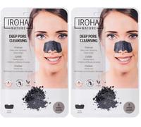 Iroha Nature Nose Strip Charcoal Detox Bls-In/01 (Lot de 2)