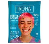 IROHA nature Patchs Pride contre les boutons à l'acide salicylique (15 pièces)