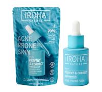 Iroha Nature - Sérum contre les impuretés à l'acide salicylique, 2 % de niacinamide, 3,5 % | Sérum visage pour peau à tendance à l'acné | réduit les boutons et élimine les taches | Sérum de