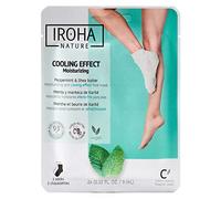 Iroha - Traitement intensif relaxant Chaussettes Menthe poivrée, pack de 2