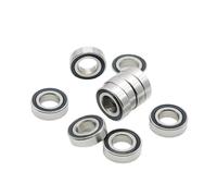 IROHOGCL Roulette de pêche goutte à goutte ligne coupe miniature roulement S687-2RSW4 roulement en acier inoxydable 7 x 14 x 4 mm couvercle joint en caoutchouc (1 pièce)