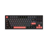 IROK Clavier mécanique filaire FE87 V2, double taux d'interrogation de 8 kHz, prise en charge SODC/latence de 0,125 MS/ARGB, remplaçable à chaud, clavier de jeu robuste à joint (commutateur Phoenix