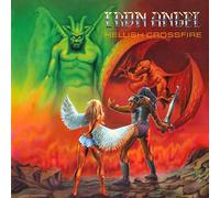Iron Angel - Hellish Crossfire (Fire Splatter Vinyl)