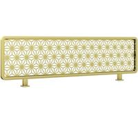 Iron Art Séparateurs de pièce décoratifs pour salle à manger et bureau - Cloison basse élégante pour les espaces de restaurant, solution de séparation élégante pour les intérieurs créatifs