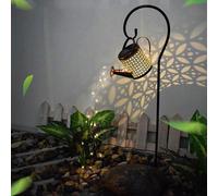 Iron Art Water Bottle Lawn Light Kit Outdoor Garden Waterproof Solar Powered Led Lights Path Decoration Stake Light