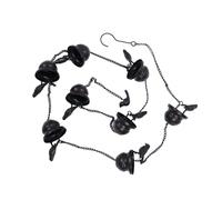 Iron Birds Rain Chain pour Les Gouttières - Drainage de Descente à la Main avec Conception d'oiseaux Décoratifs, Son Clair et Décor Extérieur Durable pour Patio, Jardin