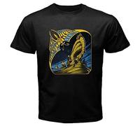 Iron Butterfly Graphic Tee Unisex 100% Cotton Short-Sleeve T-Shirts Black XXL