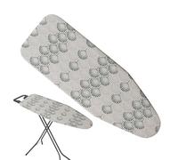 Iron Cover - Silver Cloth And Cotton, 39,37 x 13,39 po Ironing Board Cover Foldable Heat-Conductive Fabric | Portable And Durable Sleeve Pad Laundry Accessory, Travel Ironing Mat For Home, Dorm