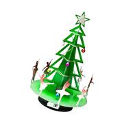Iron Craft Christmas Tree Music Box pour Les Bureaux À Domicile Et La Décoration De Vacances Fête Affichage Vacances Hristmas Player Decors