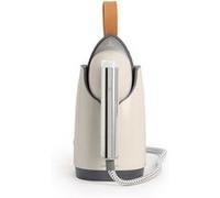 IRON DUAL PRO - Fer à vapeur horizontal et vertical 800 ml avec 4 modes de repassage - Blanc cassé Blanc G