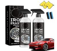 Iron Eraser Lot de 2 sprays antirouille polyvalents pour métal avec protection contre la rouille longue durée