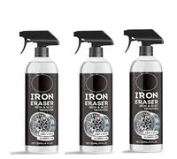 Iron Eraser Rust Remover Spray,Antirouille Spray Métal,Destructeur de Rouille Puissant,AntiRouille Metal Hautement Concentré,Rust Remover pour Acier & Fer,Produit pour Enlever la Rouille,120ML (3)