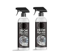 Iron Eraser Rust Remover Spray,Antirouille Spray Métal,Destructeur de Rouille Puissant,AntiRouille Metal Hautement Concentré,Rust Remover pour Acier & Fer,Produit pour Enlever la Rouille,120ML (2)