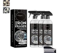Iron Eraser Rust Remover Spray,IronEraser Iron & RustRemover Cleaner Sprays,Fast Acting Rust and Brake Dust Remover,Irons Powder RemoverSpray for Car Wheels and Paint,Automotive Surface Cleaning