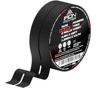 IRON FIGHTER 2X Strap Doigt 1,25cm x 13,7m (Total 27m) - JJB Jiu Jitsu Bresilien - Escalade - CrossFit - MMA - Grappling - Judo - VolleyBall - Musculation - Rouleaux de Finger Tape Noir