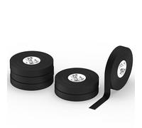 IRON FIGHTER 6X Strap Doigt 0,8cm x 13,7m (Total 82m) - JJB Jiu Jitsu Bresilien - Escalade - Crossfit - MMA - Grappling - Judo - Volleyball - Musculation - Rouleaux de Finger Tape Noir