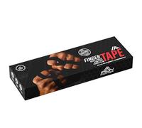 IRON FIGHTER 6X Strap Doigt 1,25cm x 13,7m (Total 82m) - JJB Jiu Jitsu Bresilien - Escalade - Crossfit - MMA - Grappling - Judo - Volleyball - Musculation - Rouleaux de Finger Tape Noir