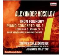 Iron Foundry opus 19 Concerto pour piano et orchestre numéro 1 CD