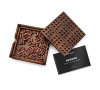 Iron & Glory | Ensemble et Guide de Sudoku | Puzzles en Bois pour Adultes | Jeux de société Casse-tête | Jeux de Voyage Portables pour Enfants et Cadeaux de Voyage | Alternative au Livre de Puzzle |