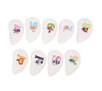 Iron Head Covers 9Pcs Set | PU Leather Protective Stick Protection | Cartoon Animal Embroidered Headcovers for Men/Women/Youth | Easy on & Off Design with Numbers