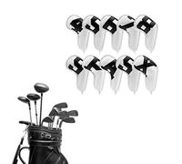 Iron Headcovers 10 Pack - Numéro de dégradé, couvertures de Club de pour 4 9 Cales ASPX, Protection élégante de la tête étanche à la tête PU Durable | Fournitures pour Hommes et Femmes acces
